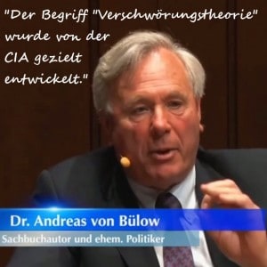 Andreas von Bülow Verschwörungstheorie CIA