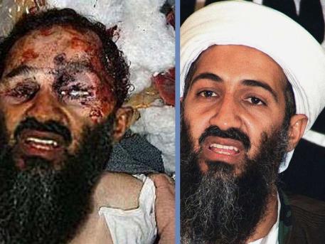 Plumpe Fälschung des Fotos des angeblich gerade getöteten Osama Bin Laden