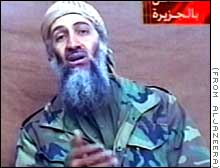 Das letzte vor dem Tod von Osama Bin Laden veröffentlichte Foto von 2001