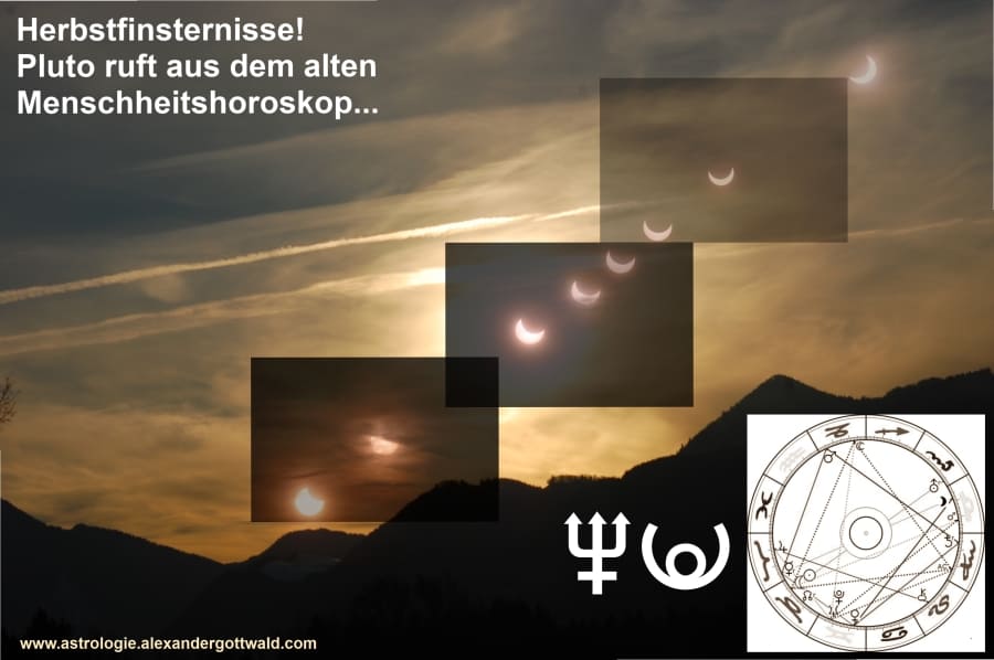 Horoskop Mondfinsternis Sonnenfinsternis 2013 - Menschheitshoroskop 1892