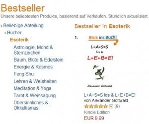 L+A+S=S los & L+E+B=E! Buch Esoterik Bücher Nummer 1