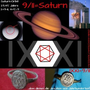 Saturn 9-11 Jesuiten Ringe Hexagon