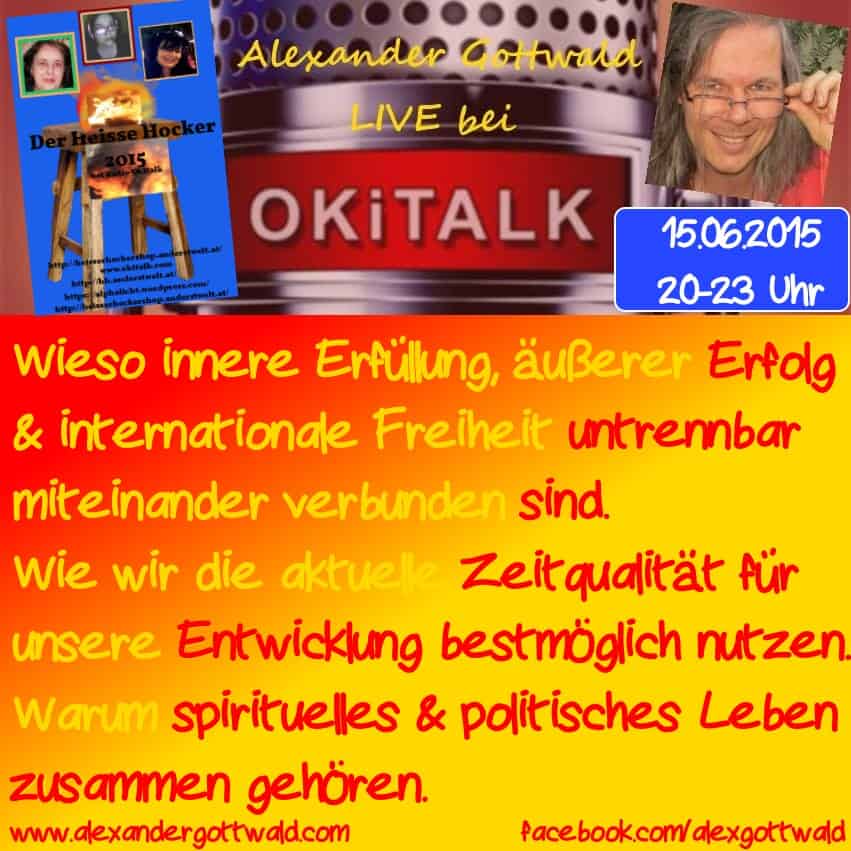 Okitalk Heißer Hocker 2015 mit Alexander Gottwald