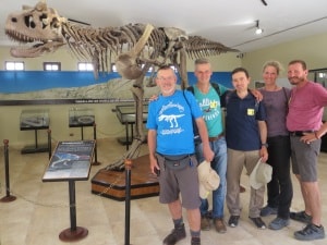Carnotauro Skelett Sucre Bolivien Reise Teilnehmerstimmen Parque Cretasico
