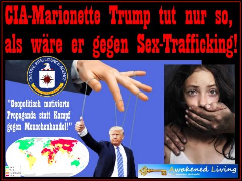CIA Marionette Trump Sex Trafficking Täuschung