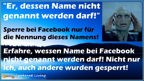 Facebook-Sperre - Er dessen Name nicht genannt werden darf