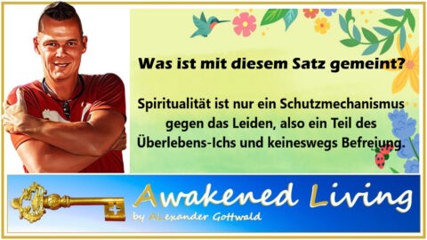 Spiritualität ist ein Schutzmechanismus